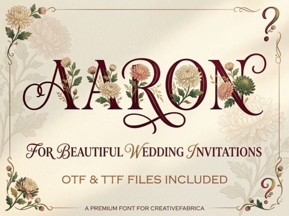 Aaron Font: A Bold Statement in Typography