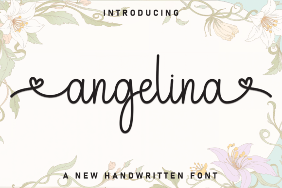 Angelina: A Font That Brings Joy to Every Design