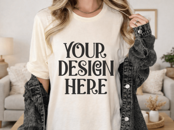 Bella Canvas 3001 Natural Shirt Mockup: A Designer’s Essential for Realistic Product Presentation