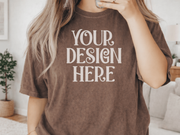 Comfort Colors 1717 Espresso Mockup: Elevating Product Presentation in the Modern Design Landscape