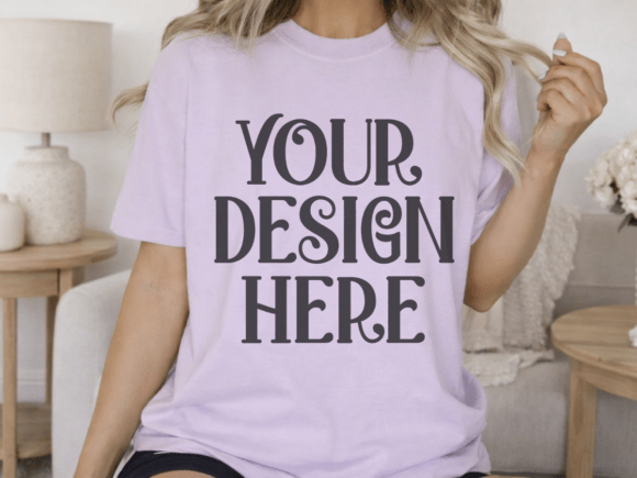 Comfort Colors CC1717 Orchid Mockup: The Ultimate Tool for Designers