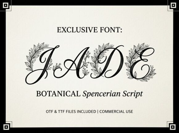 Jade Font for Bold and Beautiful Design