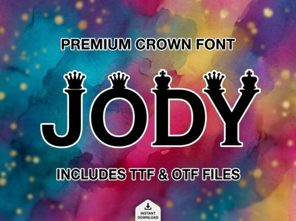 Jody: A Bold Display Font for Creative Impact