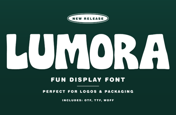 Lumora – Fun Display Font for Logos and Packaging That Elevates Your Brand Identity