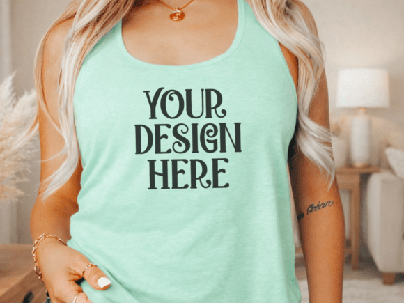 Next Level 1533 Tank Top Mockup 17: A Designer's Tool for Realistic Product Presentation