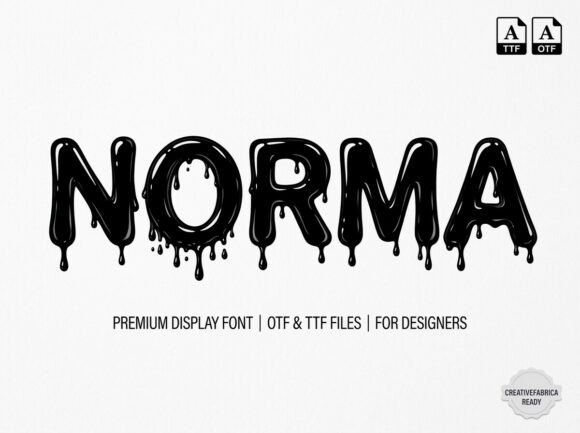 Norma: A Bold Display Font for Modern Creativity and Branding