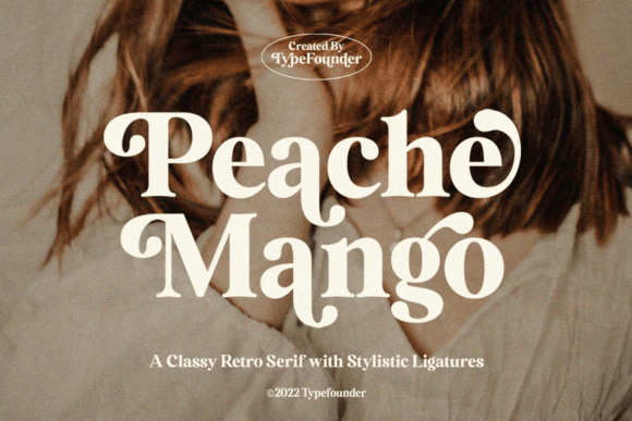 Peache Mango: A Retro Serif Font for Modern Design Workflows
