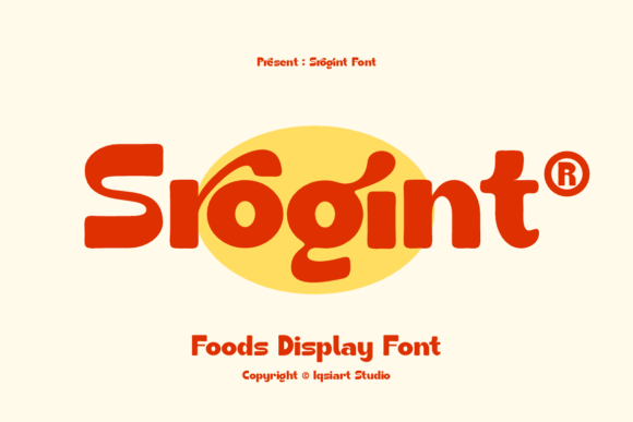 Srogint: A Bold and Authentic Display Typeface for Modern Design Projects