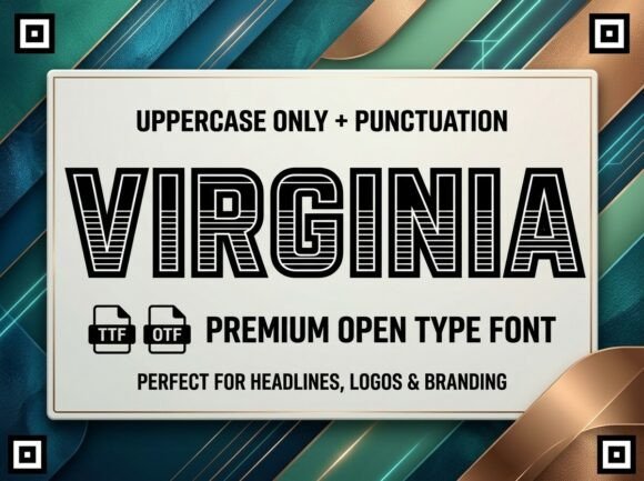 Virginia Font: A Bold Statement in Modern Typography