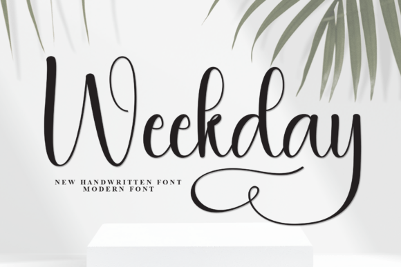 Weekday Font: A Whimsical Addition to Your Design Projects